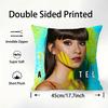 Singer A-Aitana O-Ocana Pillow Case Plush Fabric Soft Pillowcase Double Sided Print Sofa Cushion Cover Throw Pillow Cover