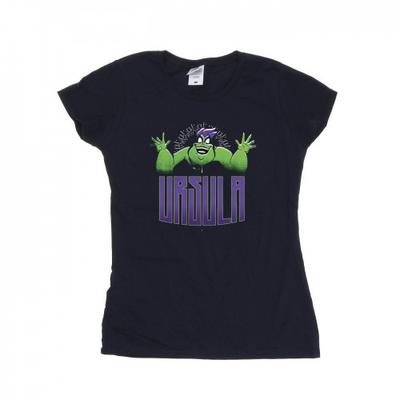 Womens/Ladies Villains Ursula Green Cotton T-Shirt