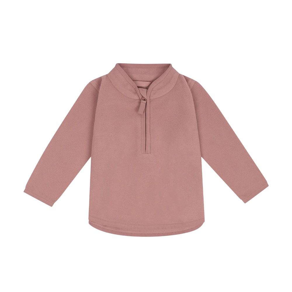 Larkwood Baby Lightweight Half Zip Fleece Top