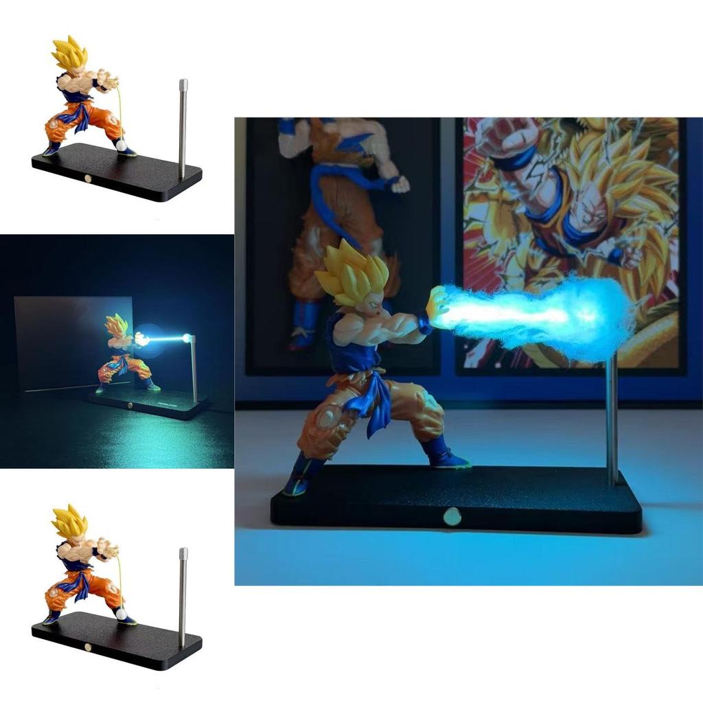 Dragon Ball Z Goku Spirit Bomb Night Light With Magnetic Design For Anime Fans