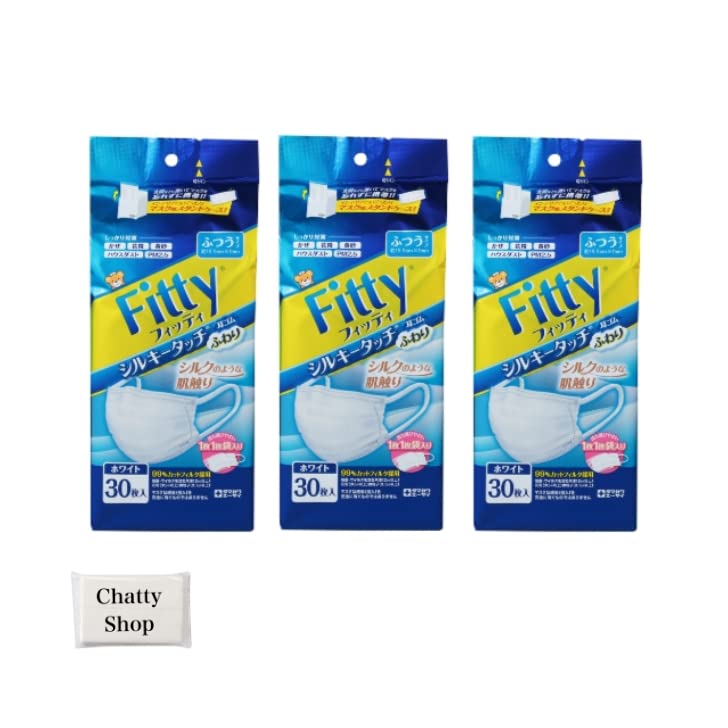 

Fitty Silky Touch Обычный размер Мягкие ушки Индивидуально Удобные Включает открытку с сообщением [Набор 3] 30 шт., Петельки, Белый, Упакованные, Ушки, белый