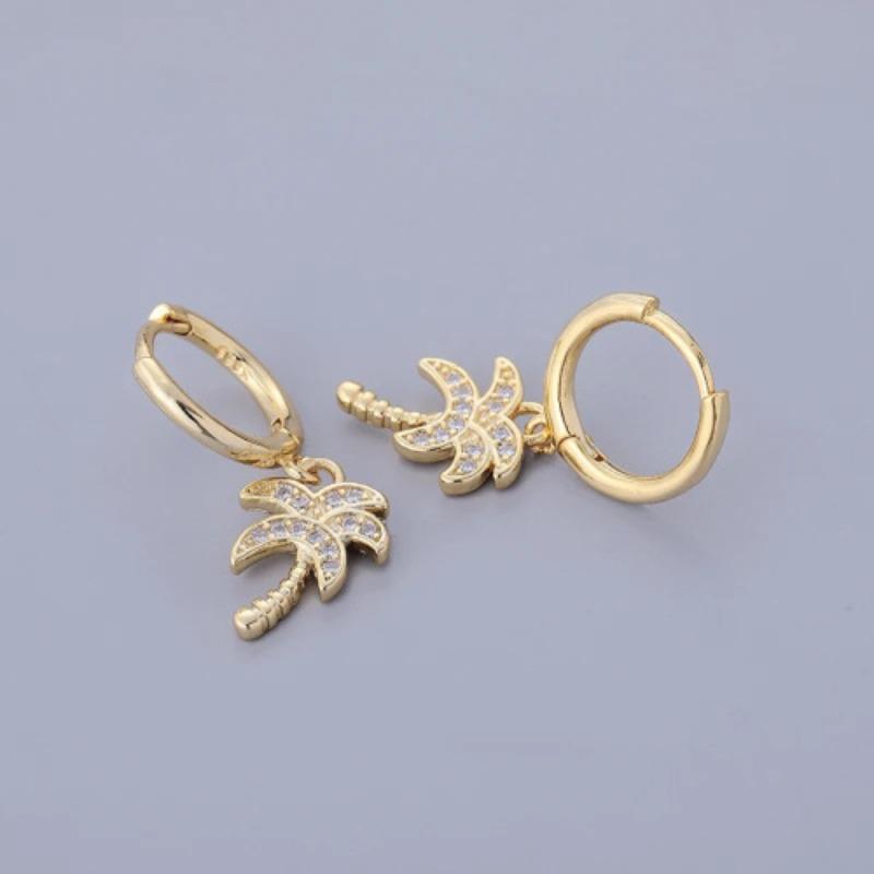 Fashionally Unique Design Bee, Dragonfly, Gecko Earrings for Women, Light Luxury Cross, Victory Gesture, Star Quality Earrings