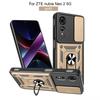 For ZTE Nubia Neo 2 5G Slide Lens Camera Protective Capa For ZTE NubiaNeo2 Neo2 5G Case Magnetic Ring Holder Armor Cover