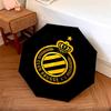 1 PC Automatic Folding Umbrella - Club Brugge K.V Pattern, Portable & Foldable Design with 8 Ribs, Christmas Birthday Gifts
