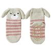 1 Pair Warm Infant Walking Socks Nonslip Bottom Cute Puppy Pattern Cosy Footwear For Cold Weather 0 to 3 Years
