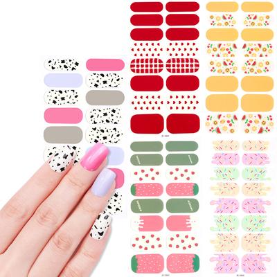 Neue Nail Art Aufkleber Niedliche 16 Nagellackfolie Cartoon Nagelaufkleber