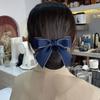 For Girls Nurse For Female Bow Spring Clip Ponytail Clip Korean Bun Snood Hairgrips Cover Net