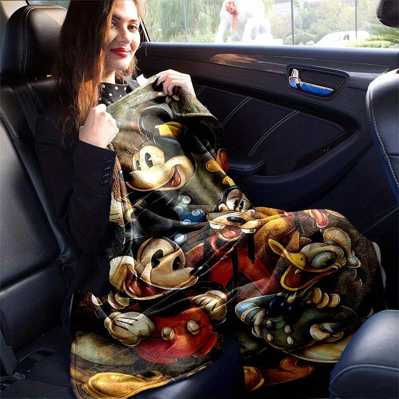 1 pezzo, Coperta Decorativa per la Casa con Topolino e Amici: Un Regalo Perfetto per la Tua Camera da Letto, Soggiorno o Viaggio, Morbida Coperta Plaid in Flanella, Ideale per il Divano