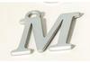 DIY Jewelry Accessories: 26 Alphabet Titanium Steel Pendants for Bracelets, Necklaces, Handmade Charms