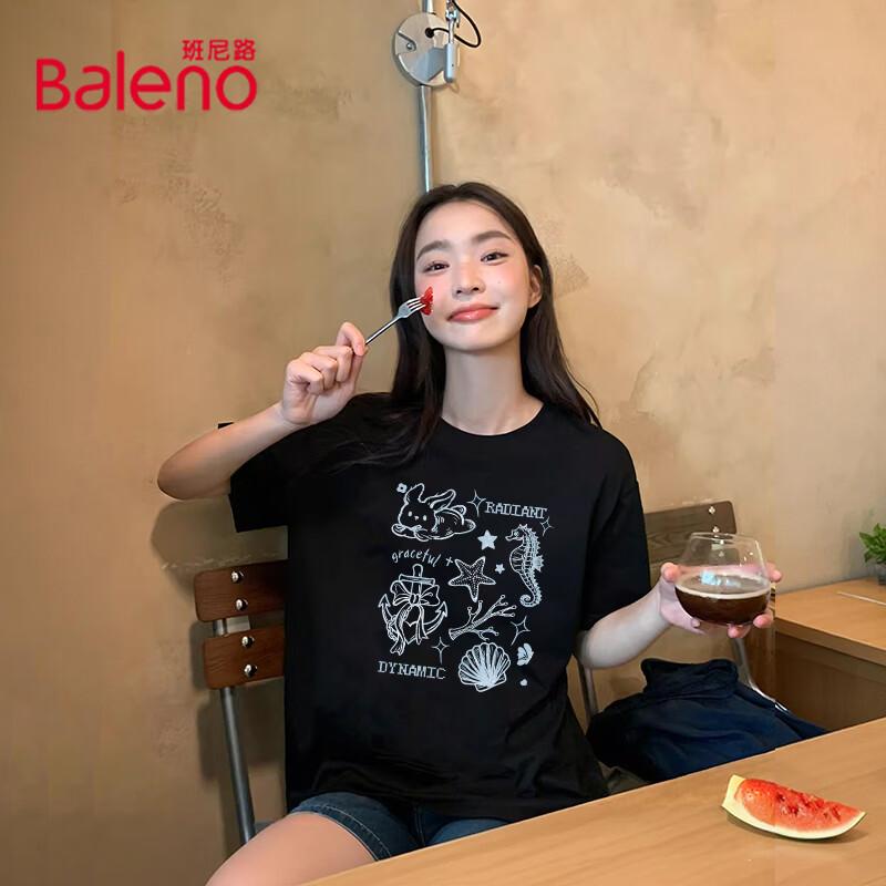 Baleno Women s 100% Cotton Short-Sleeve T-shirt 2XL