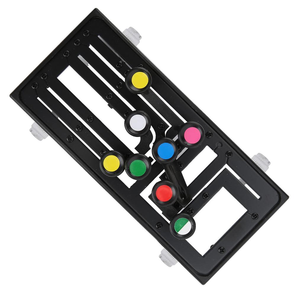 Gitaar Leersysteem Onderwijshulpmiddel Helper Folk Ukulele Akkoordtraining voor BeginnerZwart