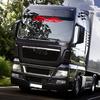 Auto Windschutzscheiben Aufkleber Für MAN TGX TG Automobil LKW Windschutzscheibe Adlerform Vinyl Abdeckung Dekor Aufkleber Auto Tuning Zubehör