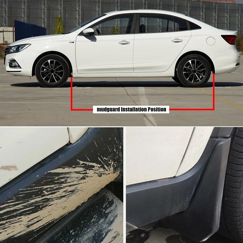 TONLINKER Auto-Schmutzfänger Für MG 5 MG5   2022 2023 Vorne Hinten Schmutzfänger Spritzschutz Kotflügel Schmutzfänger Zubehör