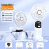 2026 Model Handheld Mini Fan: Rechargeable, Ultra-Quiet, Portable Desk Accessory