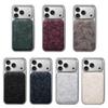Crocodile Pattern Electroplated Phone Case for iPhone 15/14/13/12 Pro Max with Large Hole Design