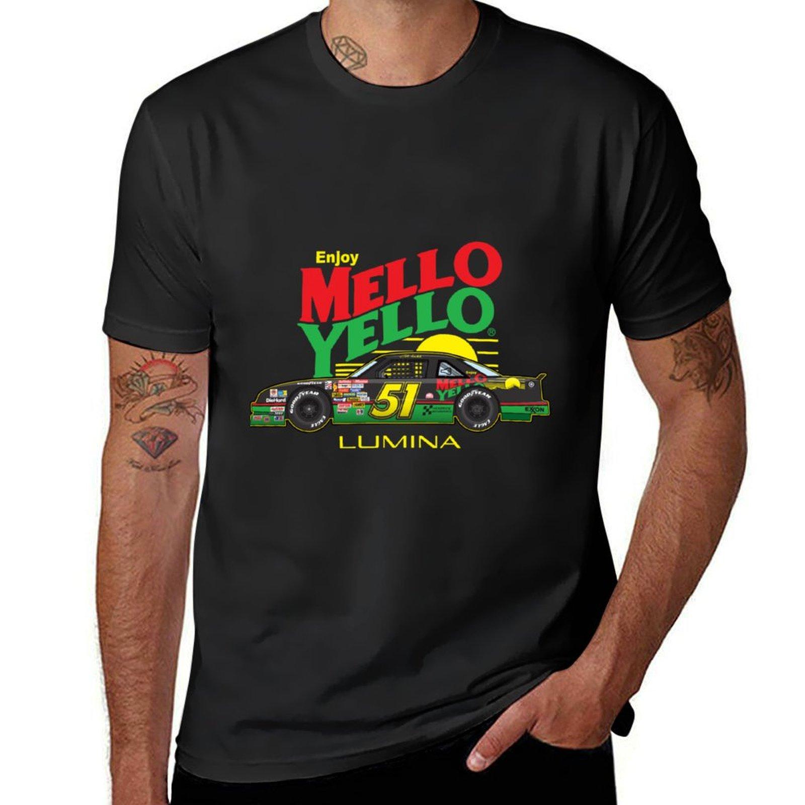 

51 Mello Yello Cole Trickle Days of Thunder Illustration T-Shirt summer top shirts graphic tees plain black t shirts men M