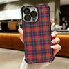 Clan Stewart Tartan Plaid Pattern Soft Phone Case For iPhone 15 16 17 Air 14 Pro Max 16E Plus 13 12 Mini Plating Anti-Fall Funda