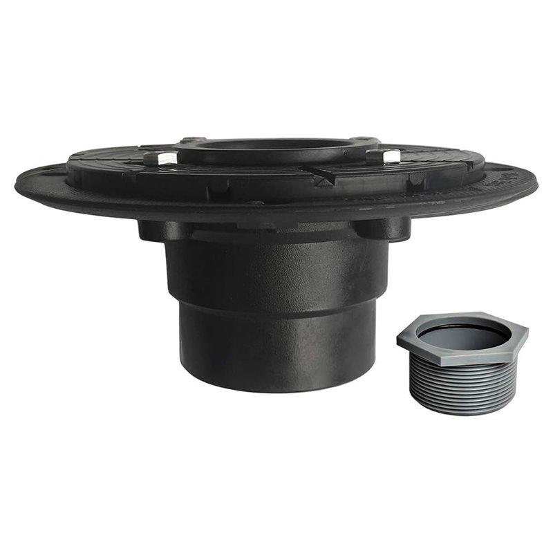 A84X-Rubber Gasket Included 2-Inch Sub Drain, Shower Drain Base, Shower Drain Base With