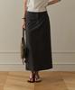 Poyueoaijeuonli Karin Maxi Skirt (Charcoal)