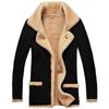 Autumn and Winter Fur All-in-one Thickened Coat Imitation Leather Men's Coat Jacket