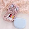 Cute For Travel Household Buttons Scissor Sewing Box Sewing Kit Needle Threads Box Handwork Tool