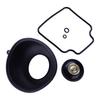 Motorcycle Carburetor Carb Repair Rebuild Float Air Cut-off Valve Diaphragm Kit Fit for Honda NX650 1988-1994 XR650L 1993-2018