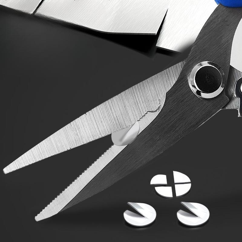 Professionelle elektrische Schere Multifunktions-Metallschere Kabelabisolierschere Edelstahl Elektrikerwerkzeuge 1 Stück