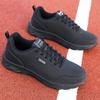 Autumn Leather Sneakers Black Casual Shoes For Men Winter Sneakers Men Waterproof Sneakers Lightweight Non-slip Sports Shoes