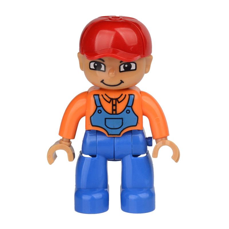 Large Particle Building Block Doll Doll Bulk Assembly Accessories Doll Diy Toy