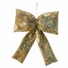 Sequin Decor Tree Ornament Shiny Surface Bow Pendant Easy Hang Christmas Bow  Festive Display