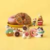 1pc Japanese Cat Grocery ZAKKA Donut Bread Food Fun INS Baking Coffee Shop Themed Decoration Furniture Ornaments Collection Toy