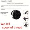 3/6 mowing rope, trimming line, replacement spool, nylon mowing line, mowing rope - suitable for lawn mowers and pruners