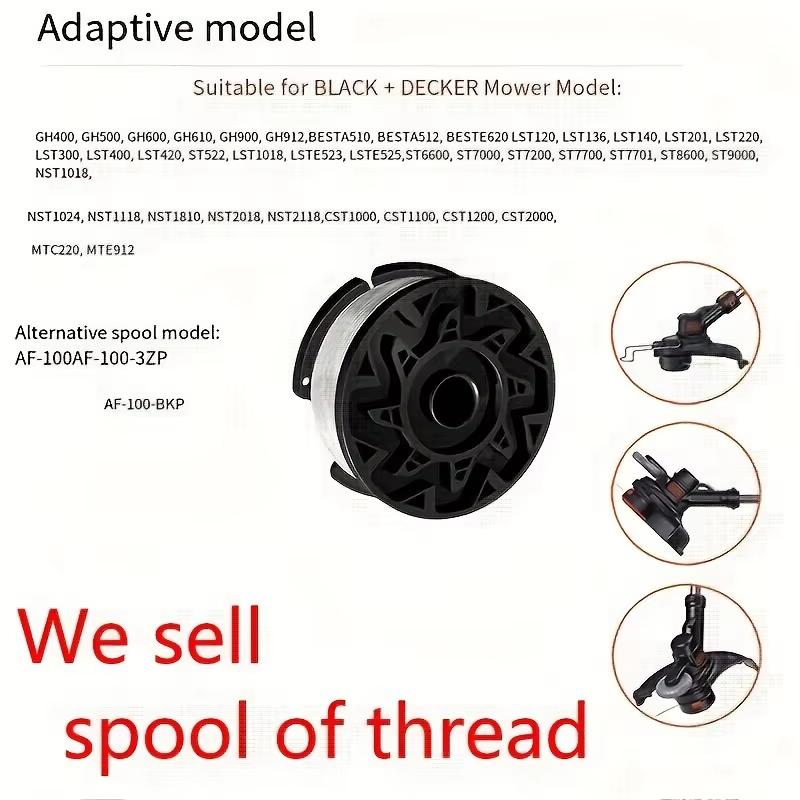 3/6 mowing rope, trimming line, replacement spool, nylon mowing line, mowing rope - suitable for lawn mowers and pruners