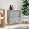 Vidaxl Chest of Drawers, Concrete Grey, 60X35X70 Cm, Wood-Based Material