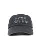 HELLO SUNRISE Have A Nice Trip Ball Cap_Charcoal