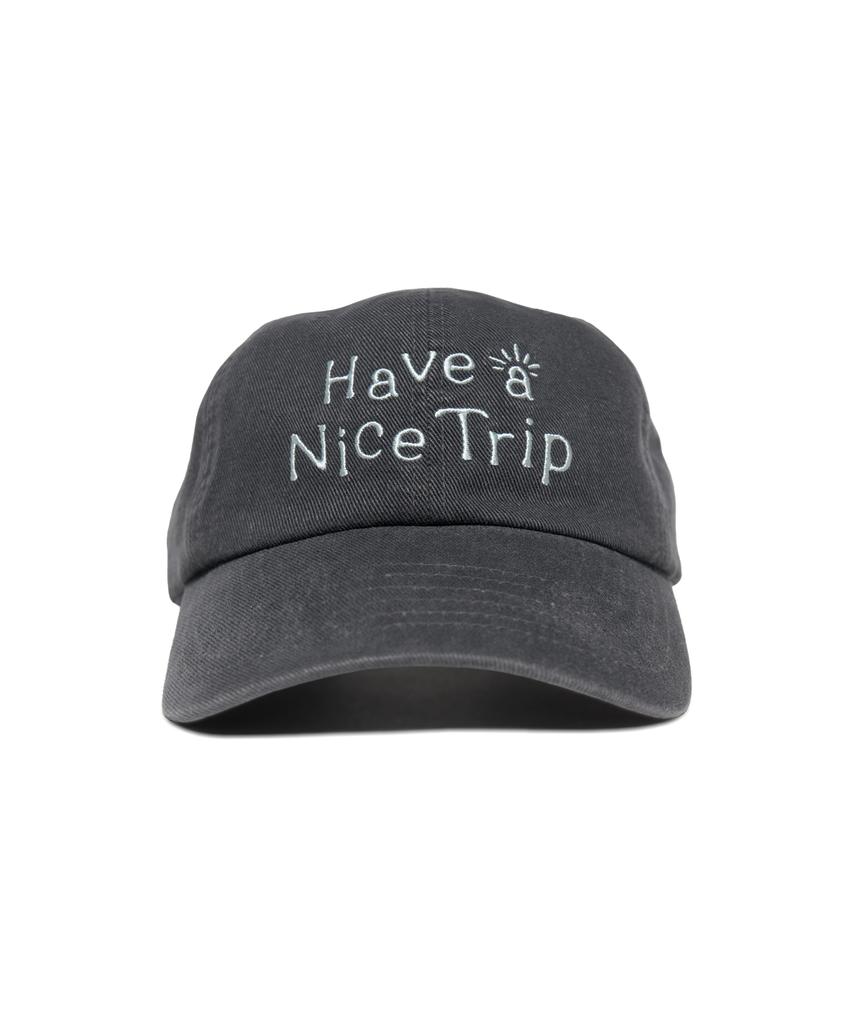 HELLO SUNRISE Have A Nice Trip Ball Cap_Charcoal