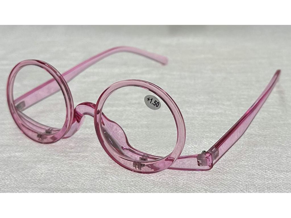 Women's Fashion Flip-Up Magnifying Makeup & Reading Glasses - Rotating Design