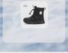 Kids' Large Cotton Velvet Lined Snow Boots - Anti-Slip, Warm, Durable for Boys & Girls