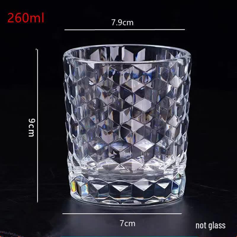 ZISIZ PC Shatterproof Plastic Champagne Flute