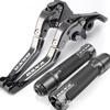 Aluminum Motorcycle Handlebar Grips Brake Clutch Levers Handguards Suzuki GSX-R1000 GSX-R Series