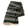 Fair Island Wind Knitted Scarf Women's Autumn and Winter Advanced Sense of Contrasting Colors Thickened Warm Korean Atmosphere Scarf Student