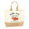 Awesome Marie-Anne Jute Bag Unintentionally Beach Tote Bag Women