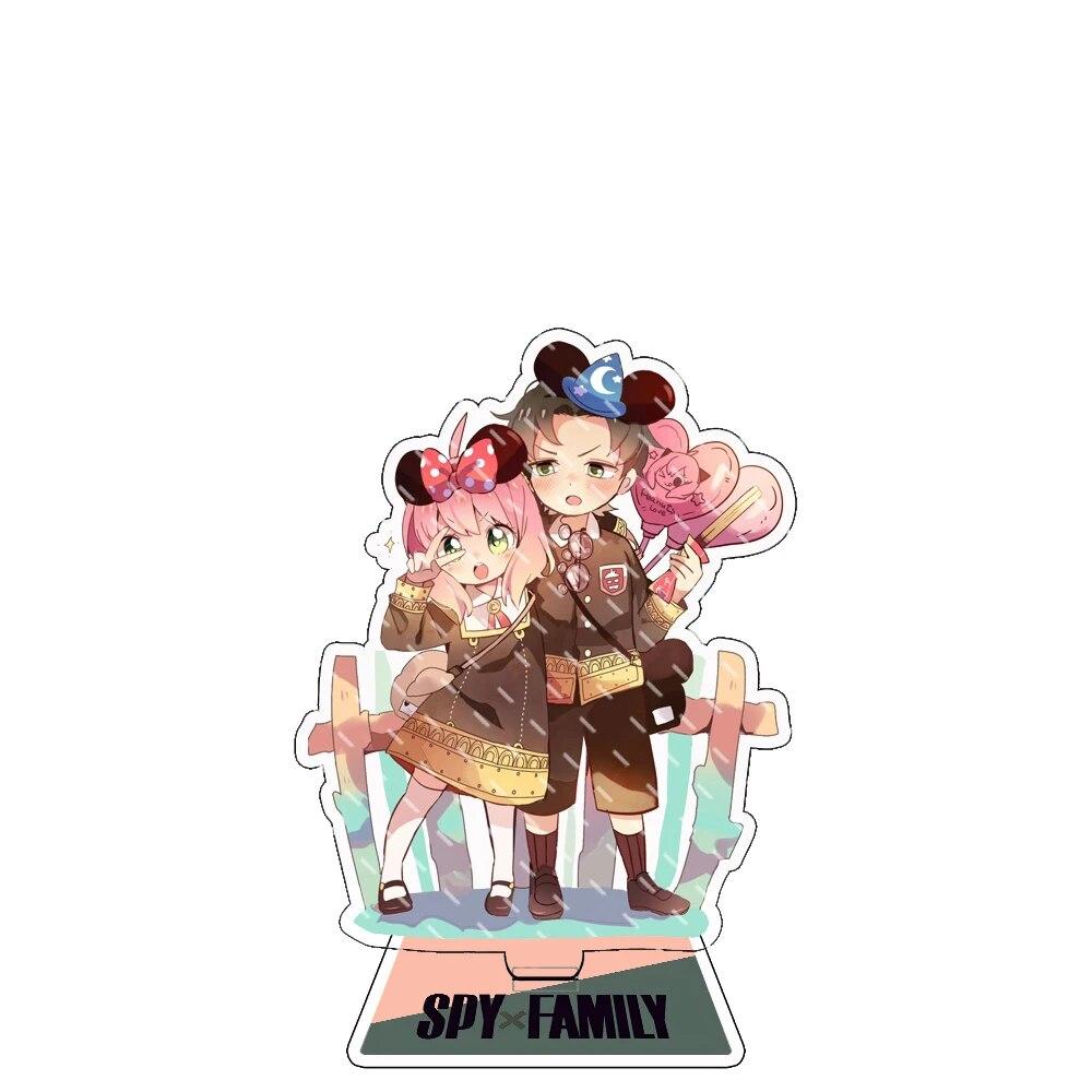 Anime Spy X Family Figure Cosplay Acrylic Stand Twilight Loid Forger Yor Forger Anya Forger Model Plate Collection Props Gifts
