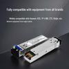 In Stock: 1.25G Gigabit Single Mode Dual Fiber LC SFP Optical Module, 10km-120km Range, 1310nm Wavelength, Universal Compatibility