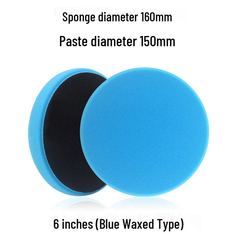 Cross-border Car Polishing & Waxing Self-adhesive Sponge Disc for Mirror Finish Restoration