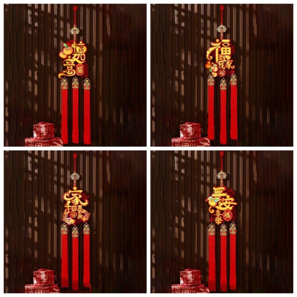 With Tassel New Year Wall Decoration Large Spring Festival Lucky Pendant Celebration