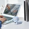 Portable Summer Handheld Small Fan Cooling Ice Pack Hanging Neck Fan Digital Display 5-speed Speed Regulation Turbo Fan