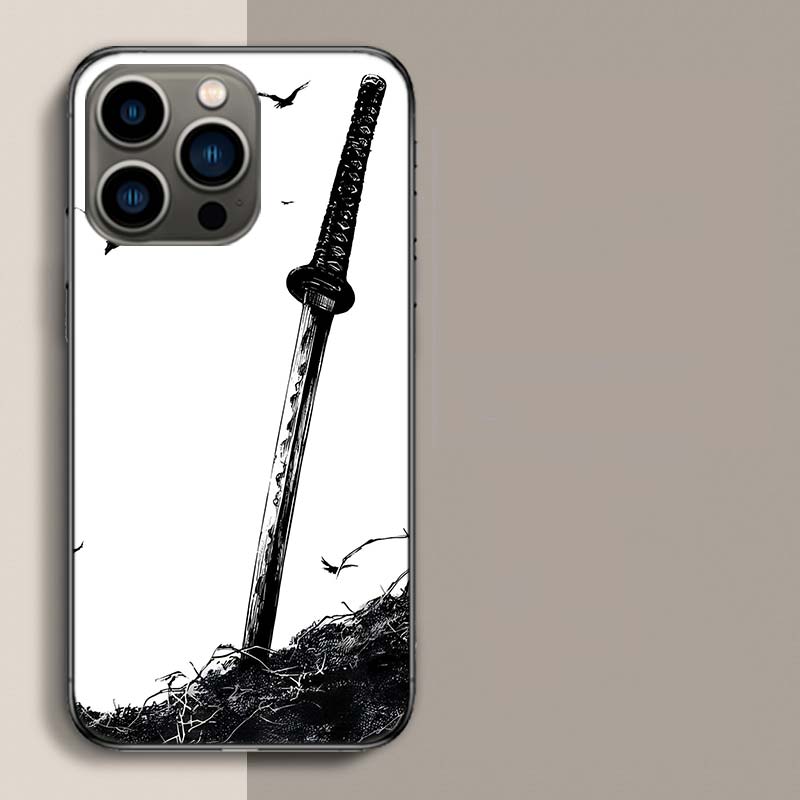 

Manga Vagabond Phone Case For Iphone 17 Air 15 Pro 14 Plus 16 Pro Max 17E 16E 12 13 Mini 11 Cover Cute Fundas iPhone 12 Pro Max