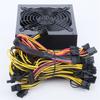 1800W PSU ATX Power Supply for Mining Machine Support 16pcs 6+2PIN Graphics Gold