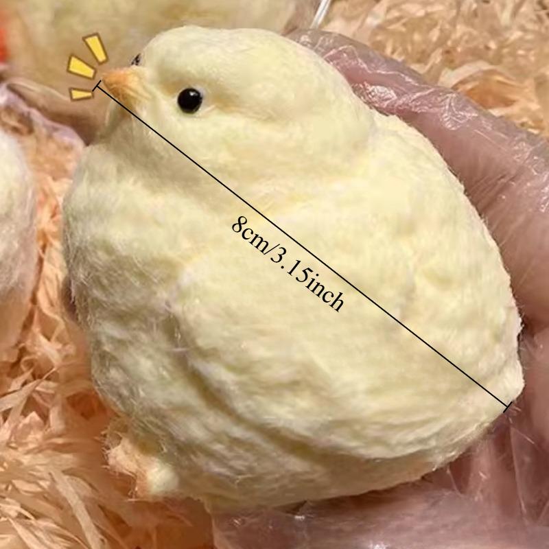 New Squishy Yellow Chick Squeeze Toy Lovely Hen Soft Fidget Toys Cute Fast Rebound Decompression Toy Birthday Anti-stress Gift